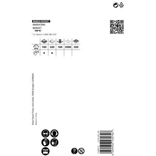 Sierra de corona EXPERT Tough Material de 54 x 60 mm