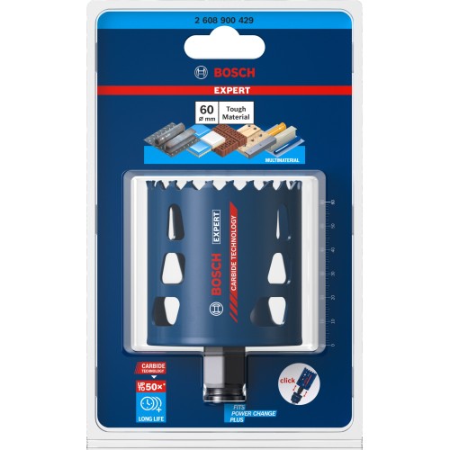 Sierra de corona EXPERT Tough Material de 60 x 60 mm