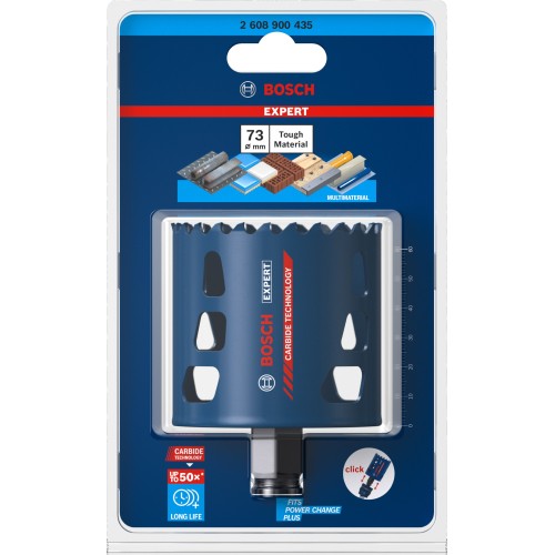 Sierra de corona EXPERT Tough Material de 73 x 60 mm