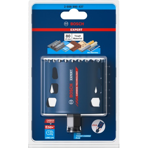 Sierra de corona EXPERT Tough Material de 80 x 60 mm