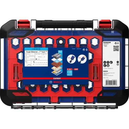 Set de sierras de corona EXPERT Multi Material de 22/25/35/51/60/68 mm, 9 uds.
