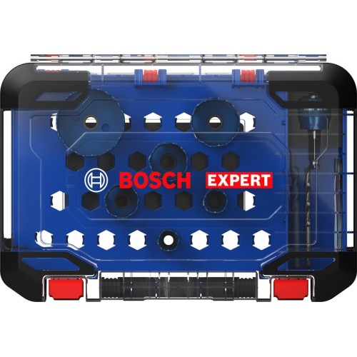 Set de sierras de corona EXPERT Multi Material de 22/25/35/40/51/68 mm, 9 uds.