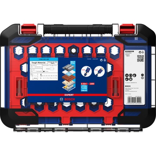 Set de sierras de corona EXPERT Multi Material de 22/25/35/40/51/68 mm, 9 uds.