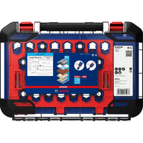 Set de sierras de corona EXPERT Multi Material de 20/22/25/32/35/40/44/51/60/64/76 mm, 14 uds.