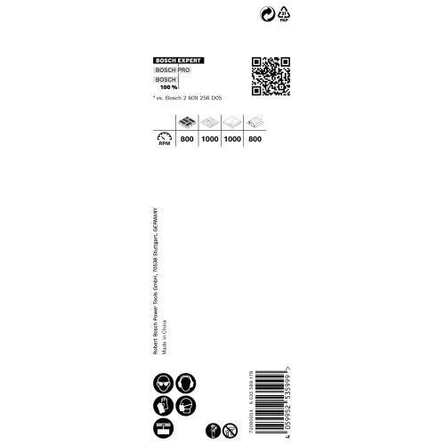 Sierra de corona EXPERT Construction Material de 22 x 60 mm