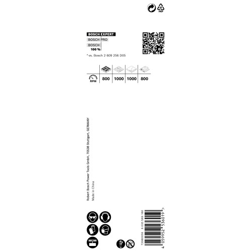 Sierra de corona EXPERT Construction Material de 30 x 60 mm