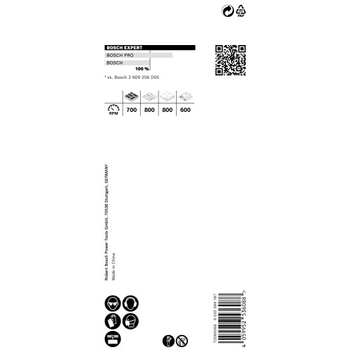 Sierra de corona EXPERT Construction Material de 48 x 60 mm