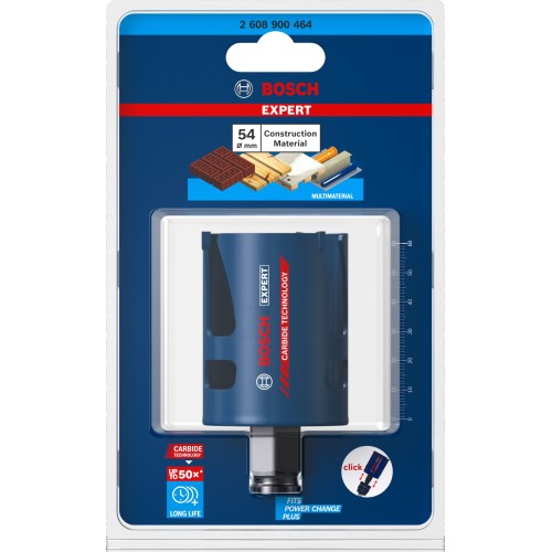 Sierra de corona EXPERT Construction Material de 54 x 60 mm