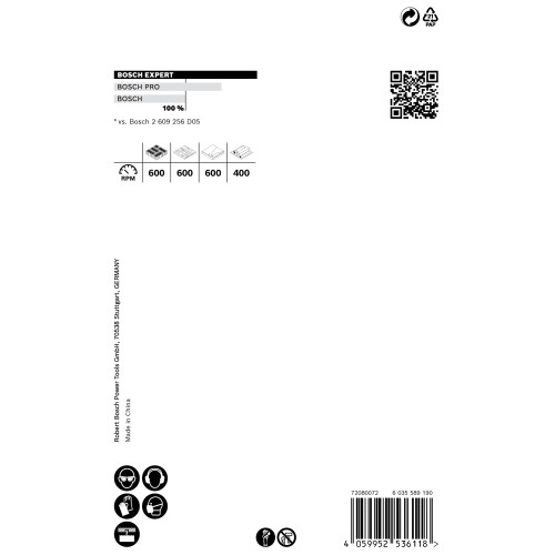 Sierra de corona EXPERT Construction Material de 57 x 60 mm