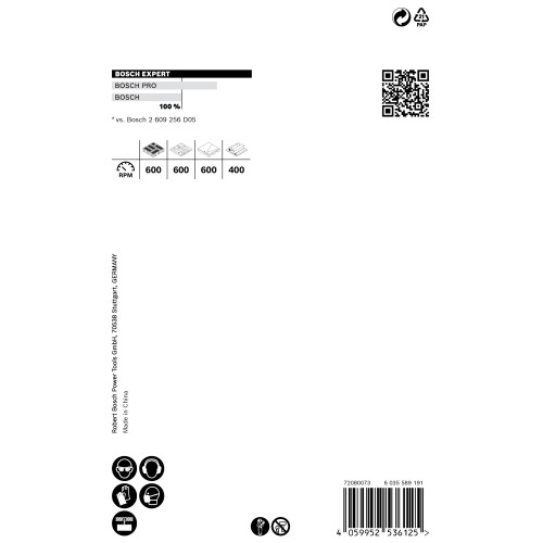 Sierra de corona EXPERT Construction Material de 60 x 60 mm