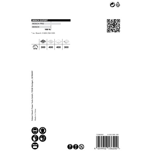 Sierra de corona EXPERT Construction Material de 79 x 60 mm
