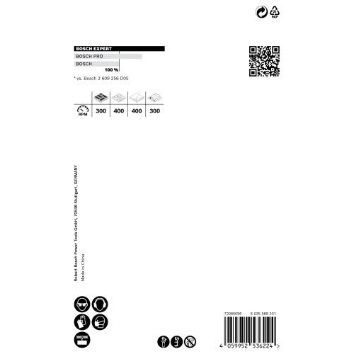 Sierra de corona EXPERT Construction Material de 83 x 60 mm