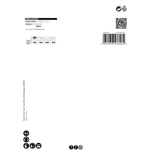 Sierra de corona EXPERT Construction Material de 102 x 60 mm