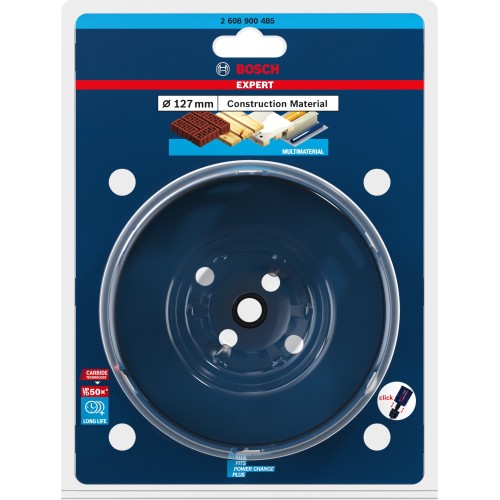 Sierra de corona EXPERT Construction Material de 127 x 60 mm
