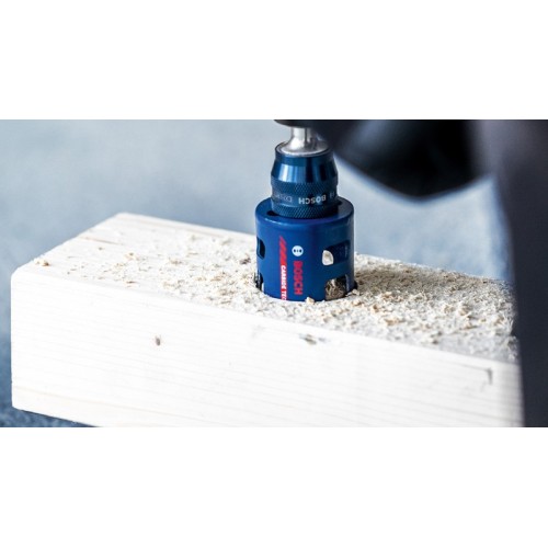 Set de sierra de corona EXPERT Construction Material de 20/22/25/32/35/40/44/51/60/68/76 mm, 15 unidades