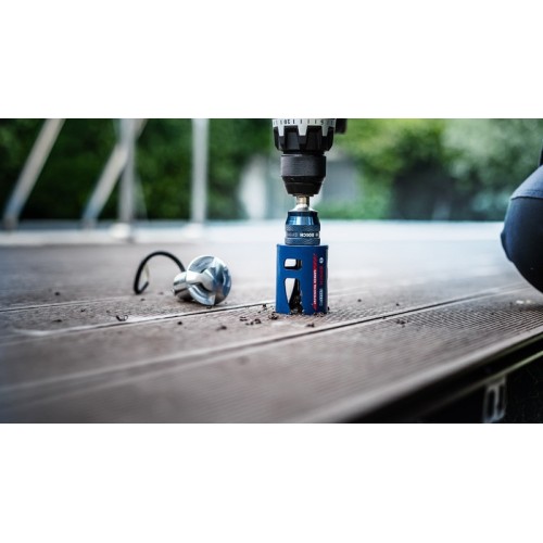 Set de sierra de corona EXPERT Construction Material de 20/25/32/38/51/64 mm, 10 unidades