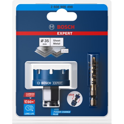 Sierra de corona EXPERT Sheet Metal de 35 x 5 mm