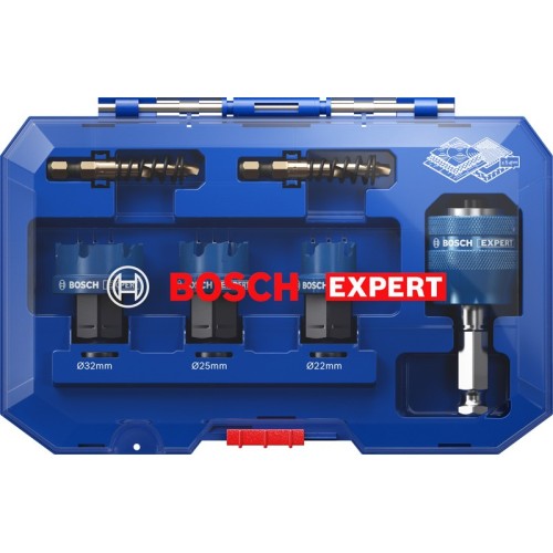 Set de sierras de corona EXPERT Sheet Metal de 22/25/32 x 5 mm