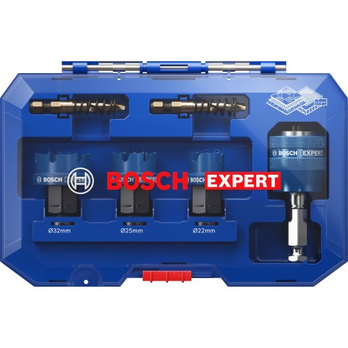 Set de sierras de corona EXPERT Sheet Metal de 22/25/32 x 5 mm