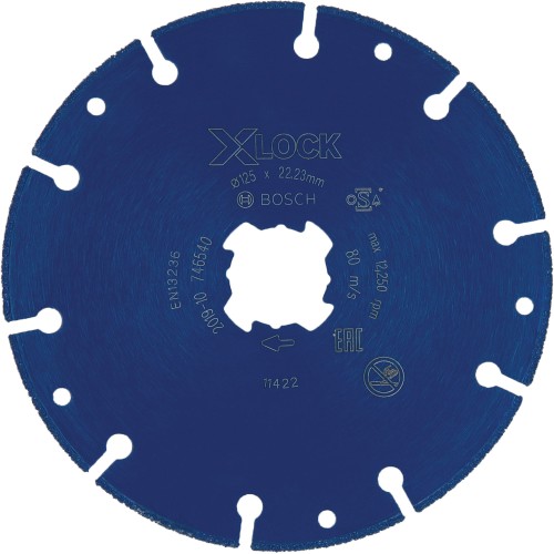 Disco de corte EXPERT Diamond Metal Wheel X-LOCK de 125 x 22,23 mm