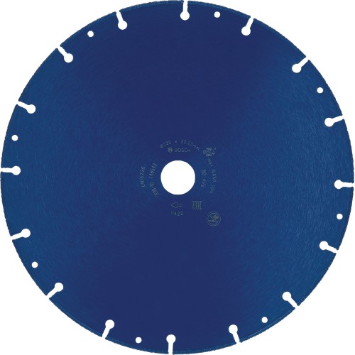 Disco de corte EXPERT Diamond Metal Wheel de gran tamaño de 230 x 22,23 mm