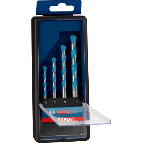 Set de brocas EXPERT MultiConstruction CYL-9 de 4/5/6/8 mm, 4 unidades