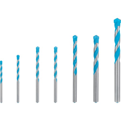 Set de brocas EXPERT MultiConstruction CYL-9 de 4/5/6/6/8/10/12 mm, 7 unidades