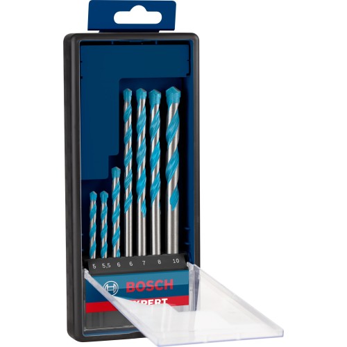 Set de brocas EXPERT MultiConstruction CYL-9 de 5/5,5/6/6/7/8/10 mm, 7 unidades