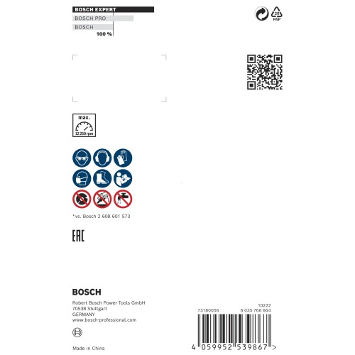 Muela de desbaste de diamante EXPERT Concrete, 125 x 22,23 x 4,5 mm