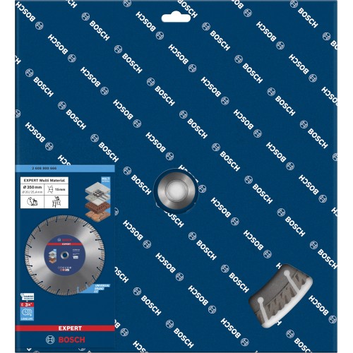 Disco de corte de diamante EXPERT MultiMaterial de 350 x 20/25,40 x 3,3 x 15 mm