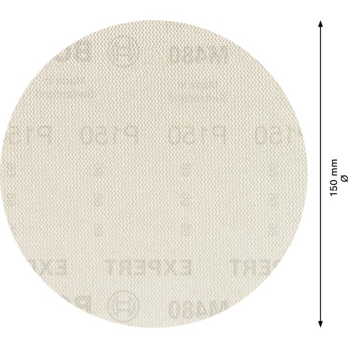 Malla de lija EXPERT M480 para lijadoras excéntricas de 150 mm, G 150, 50 unidades