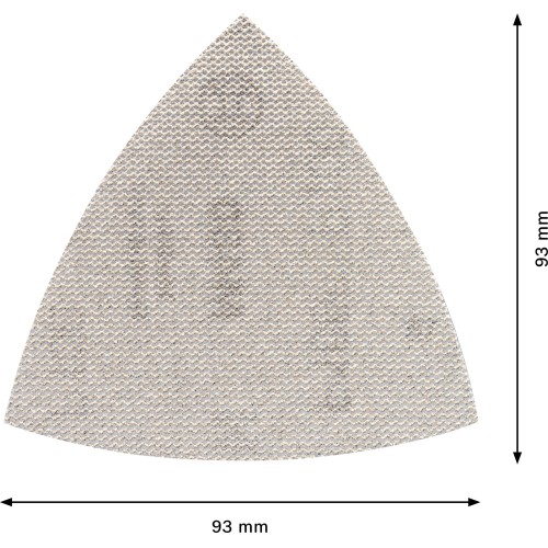 Malla de lija EXPERT M480 para lijadoras delta de 93 mm, G 100, 5 unidades