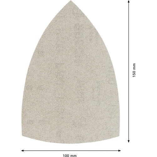 Malla de lija EXPERT M480 para multilijadoras de 100 x 150 mm, G 100, 10 unidades