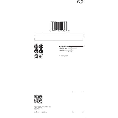 Malla de lija EXPERT M480 para lijadoras orbitales de 93 x 186 mm, G 150, 10 unidades
