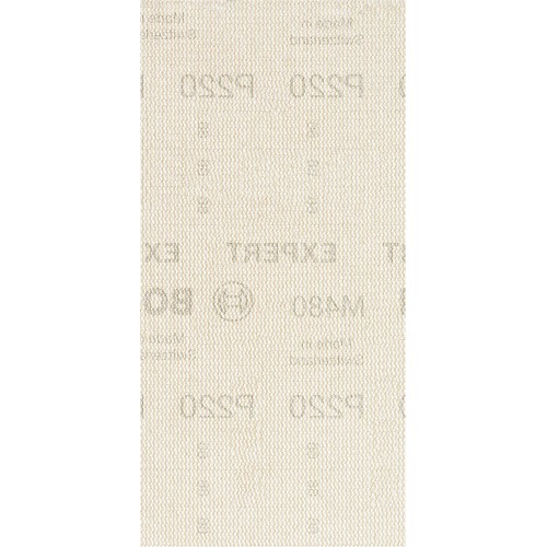Malla de lija EXPERT M480 para lijadoras orbitales de 93 x 186 mm, G 220, 10 unidades