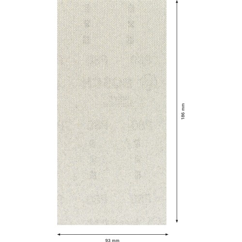 Malla de lija EXPERT M480 para lijadoras orbitales de 93 x 186 mm, G 80, 50 unidades