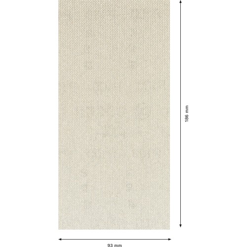 Malla de lija EXPERT M480 para lijadoras orbitales de 93 x 186 mm, G 100, 50 unidades