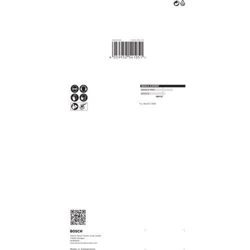 Malla de lija EXPERT M480 para lijadoras orbitales de 115 x 230 mm, G 240, 10 unidades