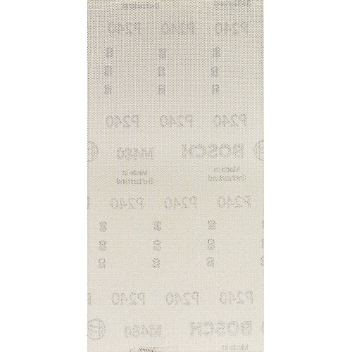 Malla de lija EXPERT M480 para lijadoras orbitales de 115 x 230 mm, G 240, 10 unidades