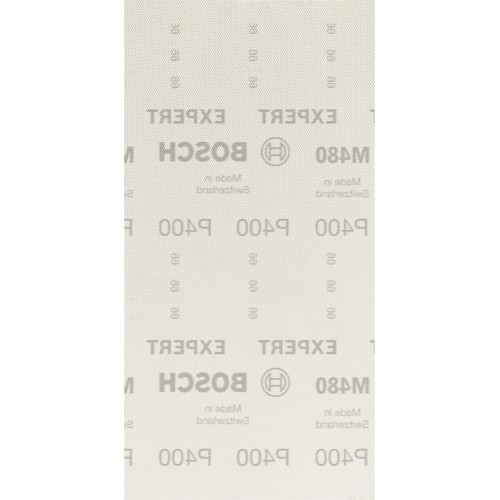 Malla de lija EXPERT M480 para lijadoras orbitales de 115 x 230 mm, G 400, 10 unidades