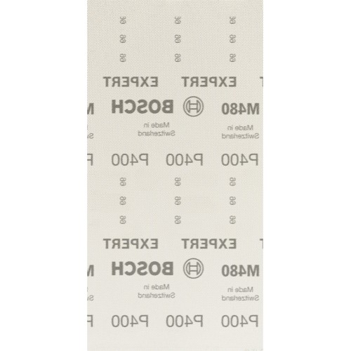 Malla de lija EXPERT M480 para lijadoras orbitales de 115 x 230 mm, G 400, 50 unidades