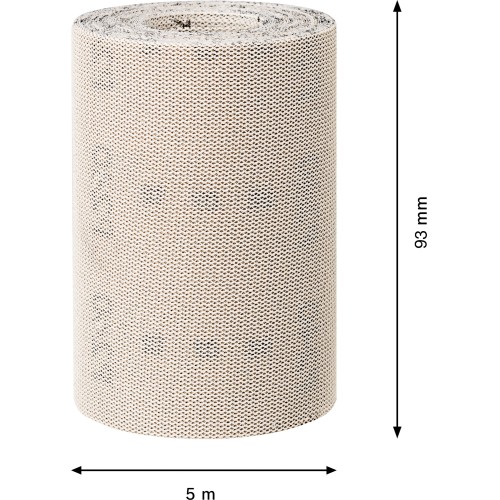 Rollo de malla de lija EXPERT M480 de 93 mm, 5 m, G 220