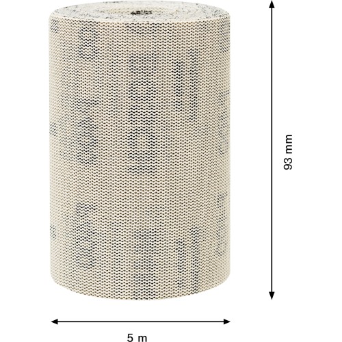 Rollo de malla de lija EXPERT M480 de 93 mm, 5 m, G 400