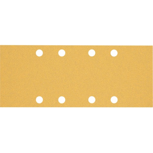 Papel de lija EXPERT C470 con 8 orificios para lijadoras orbitales 93 x 230 mm, G 80 10 unidades