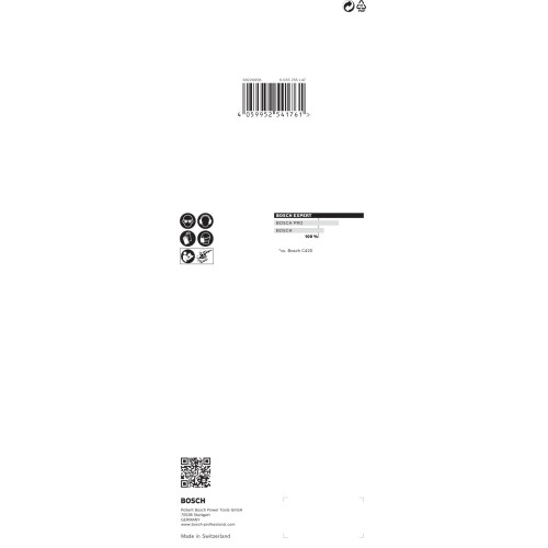Papel de lija EXPERT C470 con 8 orificios para lijadoras orbitales 93 x 230 mm, G 240 10 unidades