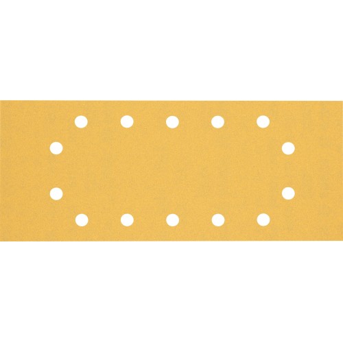 Papel de lija EXPERT C470 con 14 orificios para lijadoras orbitales 115 x 280 mm, G 120 10 unidades