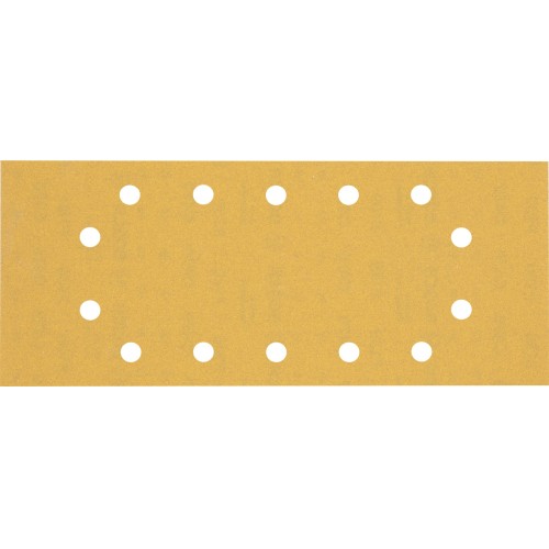 Papel de lija EXPERT C470 con 14 orificios para lijadoras orbitales 115 x 280 mm, G 180 10 unidades