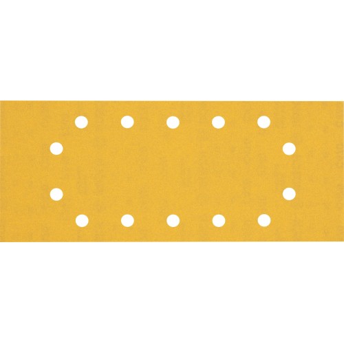 Papel de lija EXPERT C470 con 14 orificios para lijadoras orbitales 115 x 280 mm, G 240 10 unidades