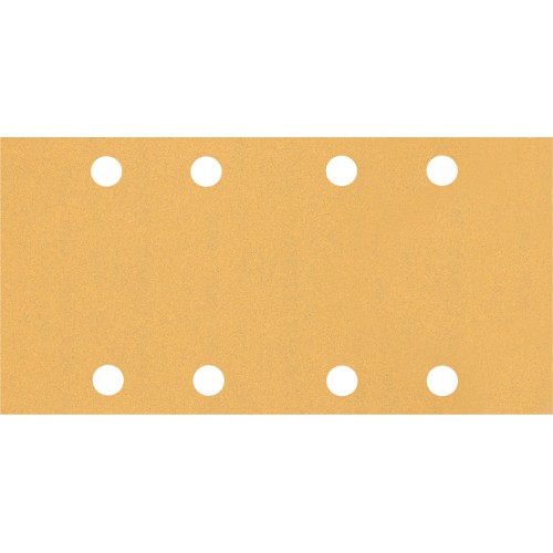 Papel de lija EXPERT C470 con 8 orificios para lijadoras orbitales 93 x 186 mm, G 120 10 unidades