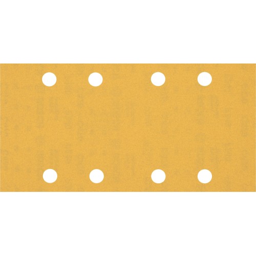 Papel de lija EXPERT C470 con 8 orificios para lijadoras orbitales 93 x 186 mm, G 240 10 unidades